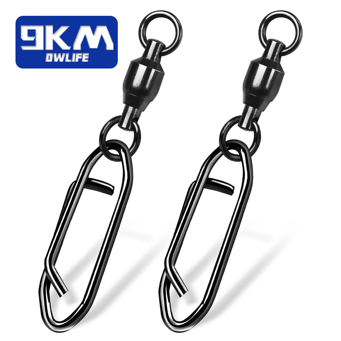 Fishing Swivels Snap 25~100Pcs - Fishing Hook Offset 评论和价格
