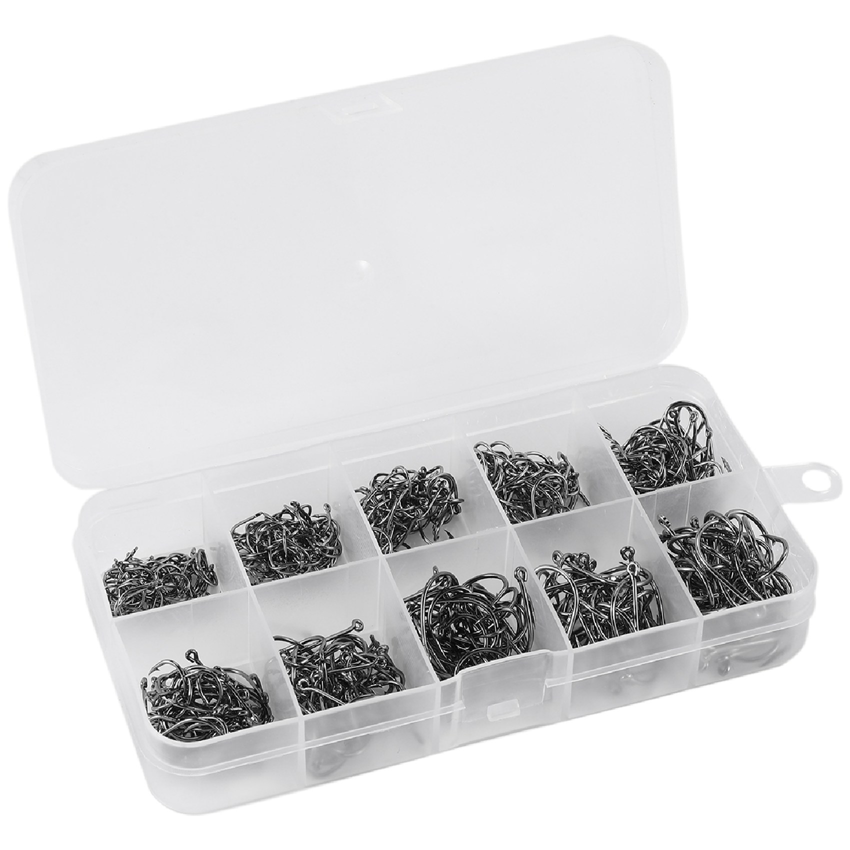 New arrival  500Pcs/Set Mixed  - Fishing Hook Box 评论和价格
