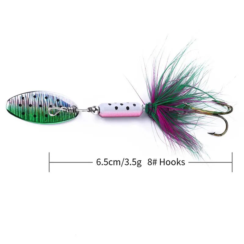 Metal VIB Lures 1PCS 3.5g Feat - Fishing Hook Offset 评论和价格