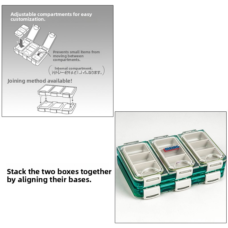Meiho Fishing Box Small Access - Fishing Hook Box 评论和价格